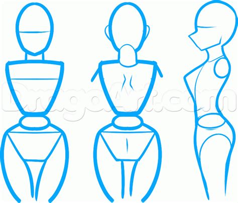 Our simple steps will guide you to drawing cartoons, illustrations, and cartoon characters with fun lessons for children. Girl Body Drawing | Free download on ClipArtMag