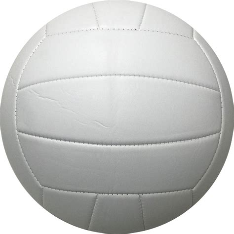 Are you searching for volleyball ball png images or vector? All White Volleyball Ball Without Any Imprint for ...
