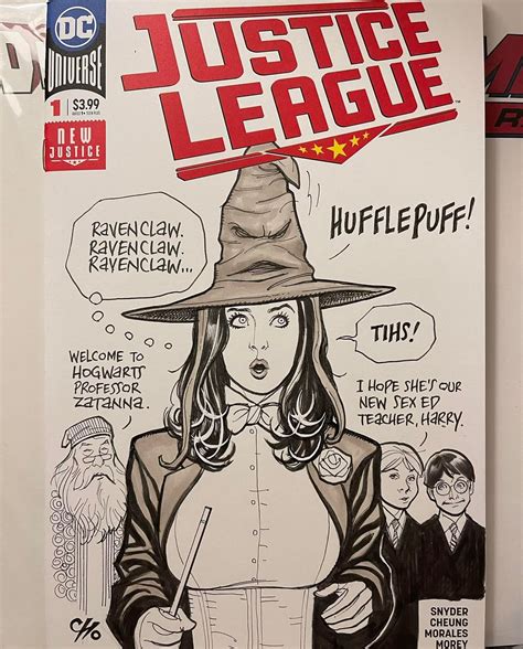 Frank Cho Spider Gwen Zatanna Mary Jane And Man Thing Sketch Covers