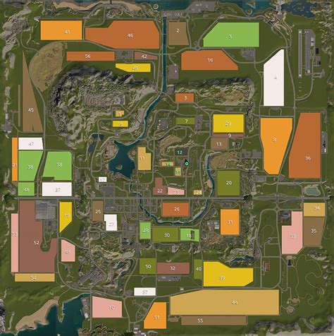Download Fs19 Mods Valley Crest Farm 4x Mod Map 11