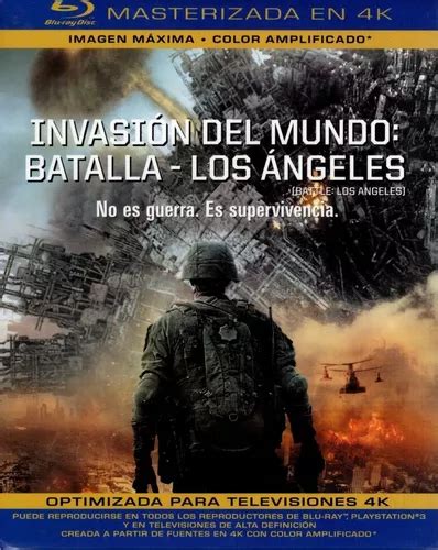 Invasion Del Mundo Batalla Los Angeles Pelicula 4k Blu Ray