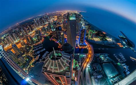 Aerial View Of Dubai