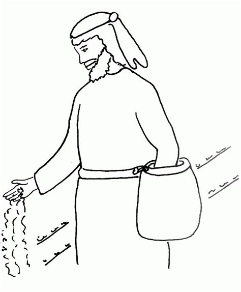 Mustard Seed Coloring Page