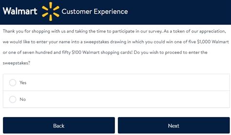 Maybe you would like to learn more about one of these? Walmart.com Survey Sweepstakes: Win Walmart Gift Cards ...