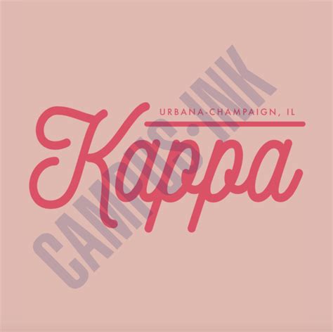 Pink Kappa Custom Tshirts Prints Custom T