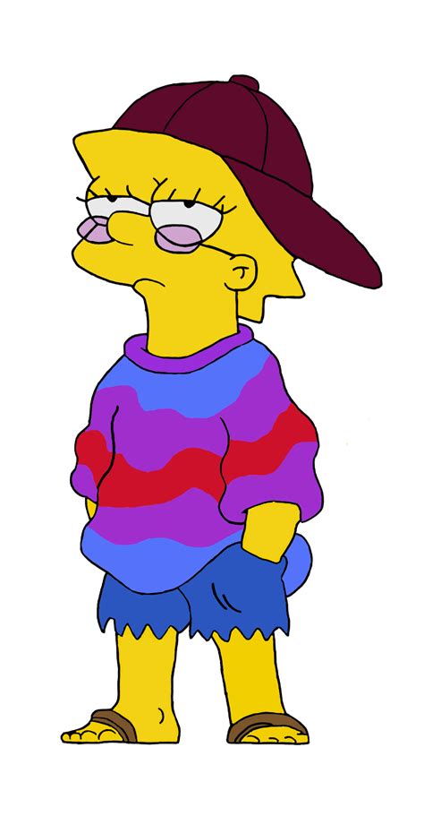 Hippie Drawing Simpsons Drawings Cultura Pop Tufted Rug Lisa