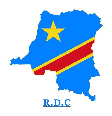 Projeto De Mapa De Bandeira Nacional Da Rep Blica Democr Tica Do Congo