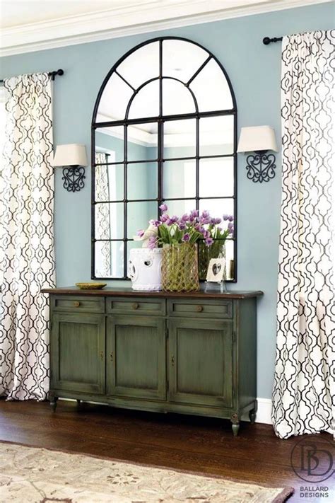 Love This Mirror And Possibly Wall Color For Living Room Redo Living