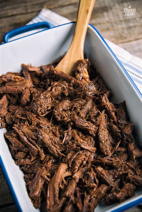 Slow Cooker Pulled Beef Paleo Leap