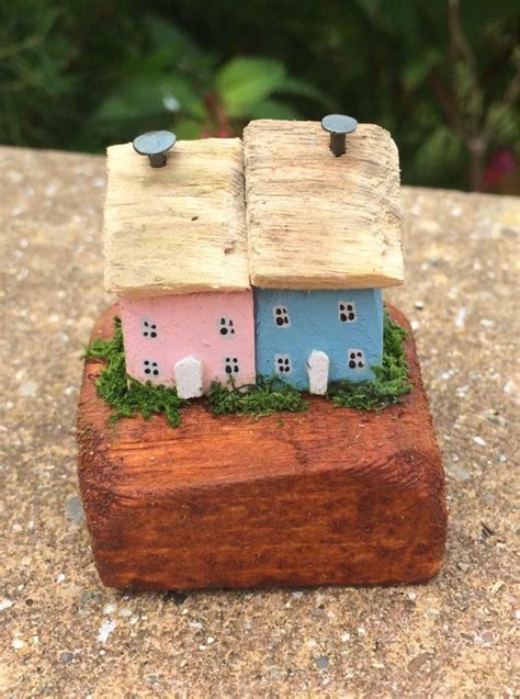 Miniature Collectable Cottageshouses Handmade Quirky Etsy