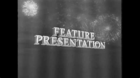 Rare Disney Feature Presentation Logo 2001 Black And White Youtube