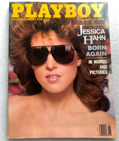 PLAYBOY MAGAZINE JESSICA Hahn Naked Nude November 1987 Pam Stein 19 99