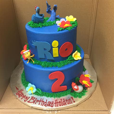 Rio Birthday Cake Rio Birthday Cake Rio Birthday Parties Movie