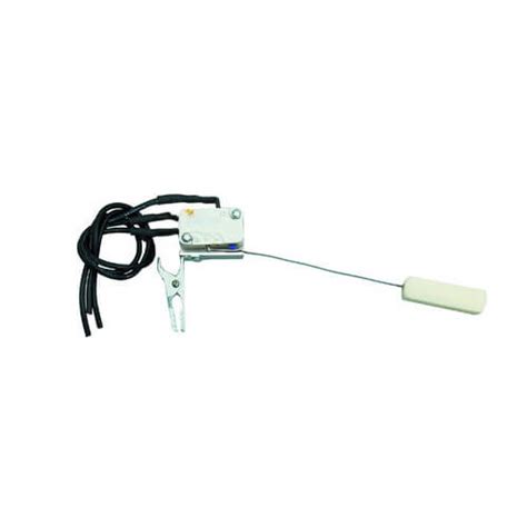 The condensate cop features a large a separate float/probe assembly swivels to accommodate drain pans having sloped sides. 6-JMP - DiversiTech 6-JMP - A/C Condensate Float Switch