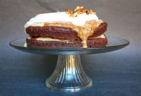 Vegan “better Than Sex” Cake Rich Chocolate Cake With Vanilla Pudding