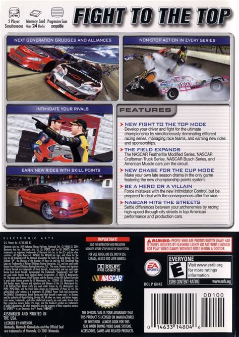 Nascar Chase For The Cup 2005 Gamecube Retrogameage