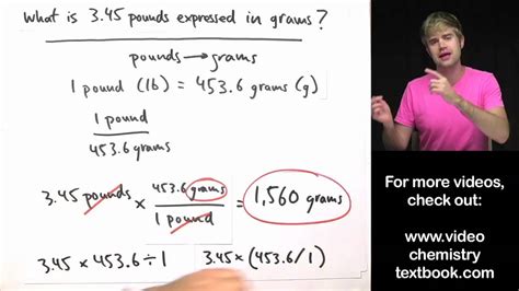 Converting Units With Conversion Factors Youtube
