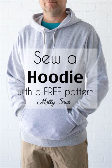 Free Sewing Pattern Hoodie For Women Or Men Sewing