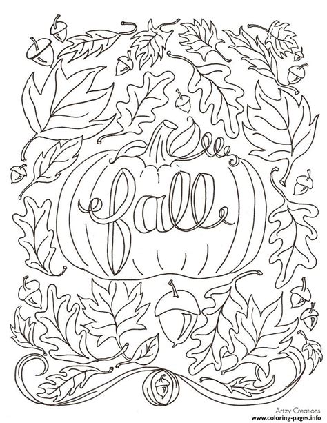 We hope you enjoyed filled our special collection of fall leaves coloring pages printable. Fall Autumn Cute Coloring Pages Printable