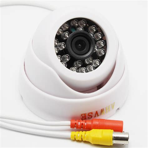 Hd Cmos 1200tvl Cctv Camera Ircut Infrared Night Vision Wide Angle Indoor Dome Security