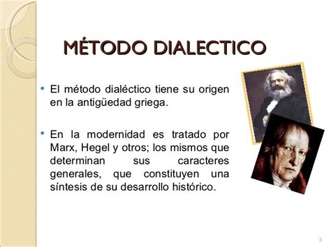 Metodo Dialectico