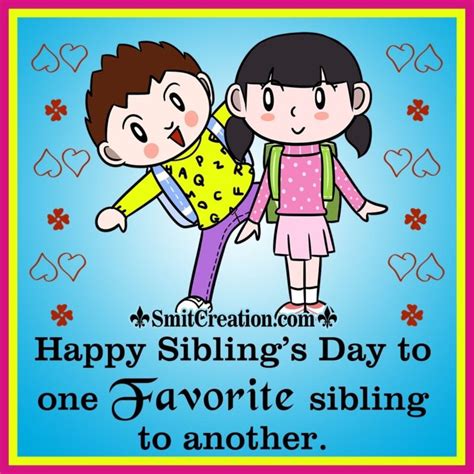 Happy Siblings Day 2023 Wishes Images Greetings Statu