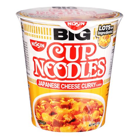 Nissin Big Instant Cup Noodles Japanese Cheese Curry Ntuc Fairprice