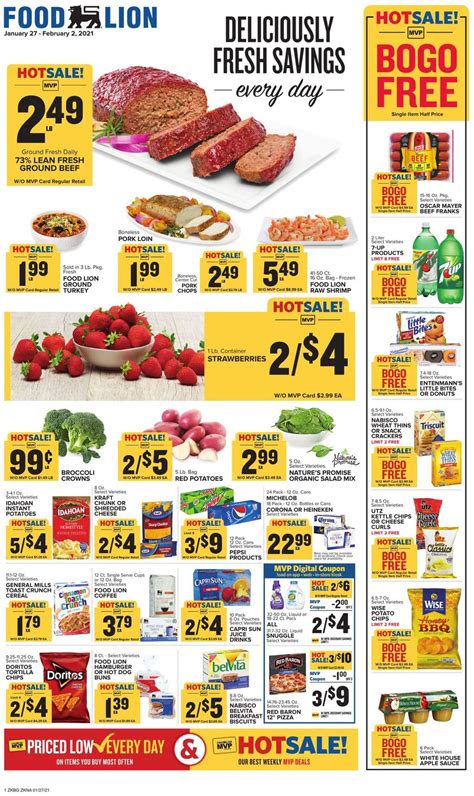 Food Lion Weekly Food Circular