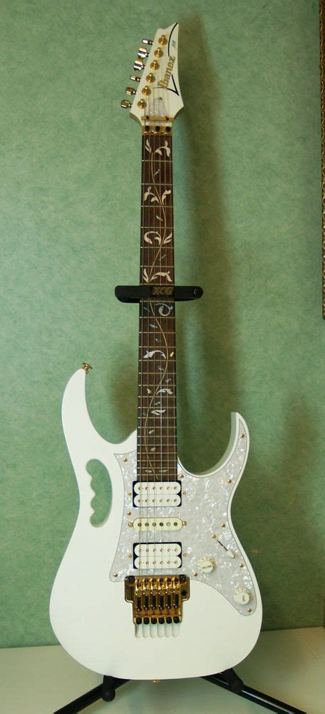 Ibanez Jem 7V White Electric Guitar Electric Guitar Guitar J Craft