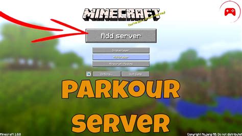 How To Join A Parkour Server In Minecraft Youtube