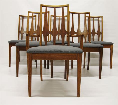 Mid Century Modern Broyhill Brasilia Dining Chairs Set Of 6 Etsy