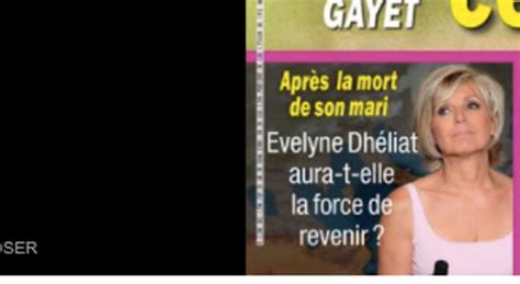 En 2017, evelyne dhéliat perdait son mari philippe des suites de graves problèmes de santé. Obsèques du mari d'Evelyne Dhéliat - Louis Bodin et ...