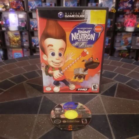 Adventures Of Jimmy Neutron Boy Genius Jet Fusion Nintendo Gamecube