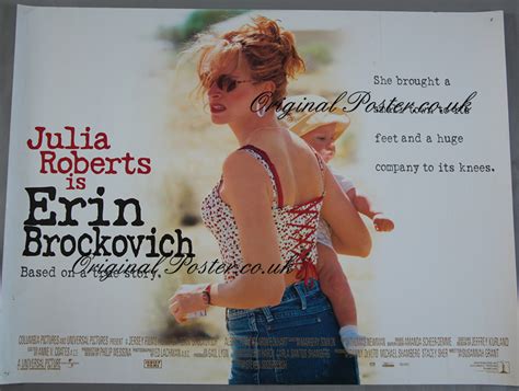 Erin Brockovich Original Vintage Film Poster Original Poster