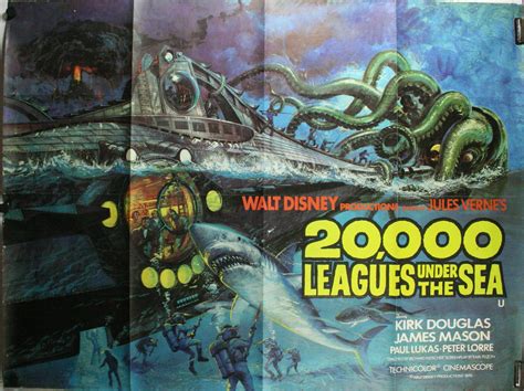 Home And Garden 65687 20000 Leagues Under The Sea Movie Kirk Douglas