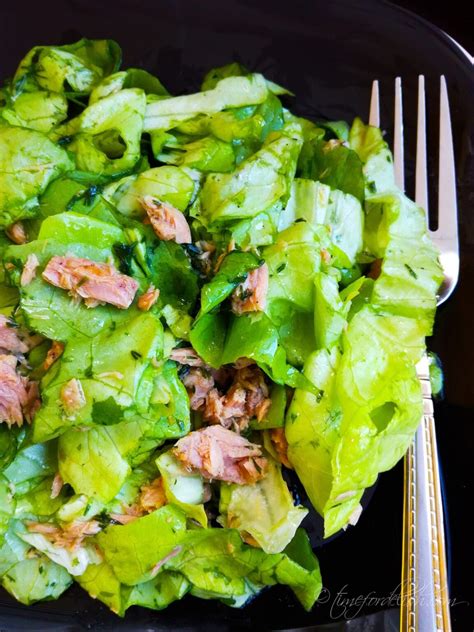 Quick Tuna Salad With Lettuce Recipe