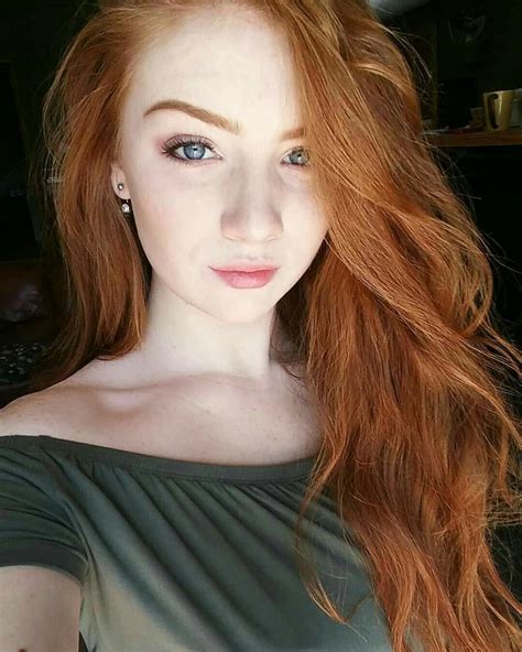 Stunning Redhead Beautiful Red Hair Gorgeous Eyes Curly Hair Tips Blonde Redhead Redhead