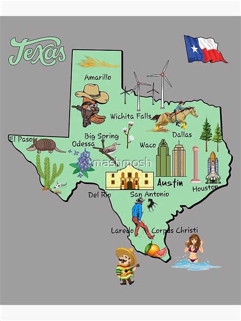 Texas Facts Symbols Famous People Tourist Attractions
