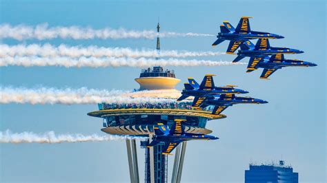 Photos Blue Angels Put On A Dazzling Show Over Seattle For Seafair Komo