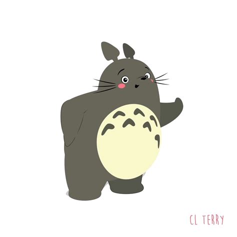 Day 87 Totoro Challenges You To A Dance Battle Totoro Totoro Art