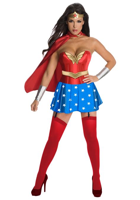 Adult Wonder Woman Corset Costume