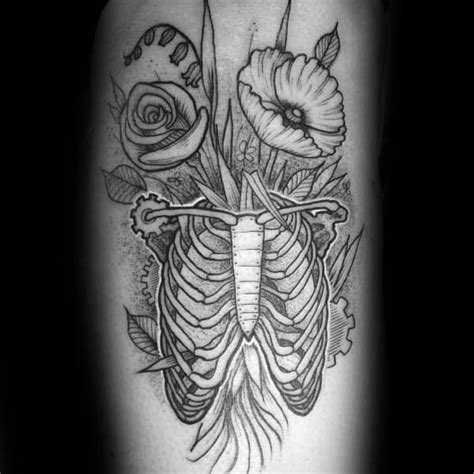 40 Lung Tattoo Designs For Men Organ Ink Ideas Tattoo Designs Men