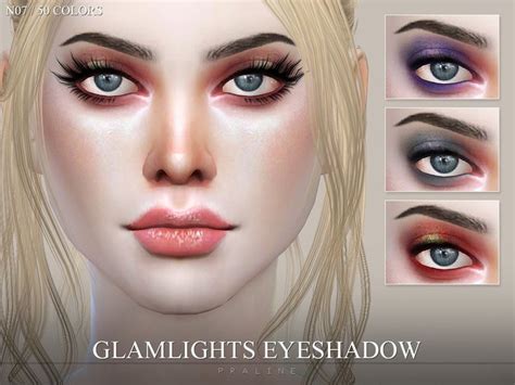 Pralinesims Glamlights Shadow N07 Makeup Nails Art Makeup Eyeliner