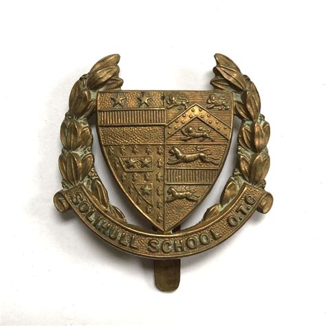 Solihull School Otc Cap Badge