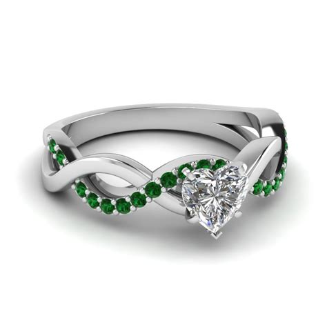 Https://techalive.net/wedding/heart Emerald Wedding Ring