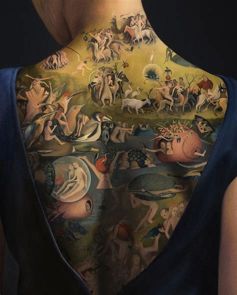Back tattoo designs are a reflection of the person who wears them. A Tattoo On A Woman's Back Of 'The Garden of Earthly Delights' Is Not What It Seems To Be | DeMilked