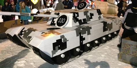 Build A Cardboard Tank 6 Steps With Pictures Instructables