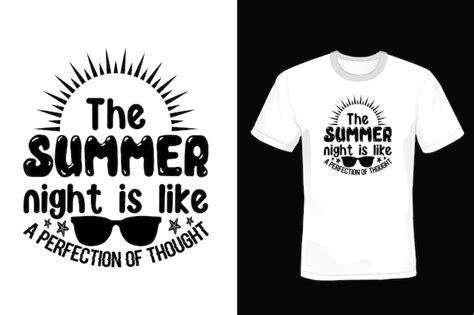 premium vector summer t shirt design vintage typography