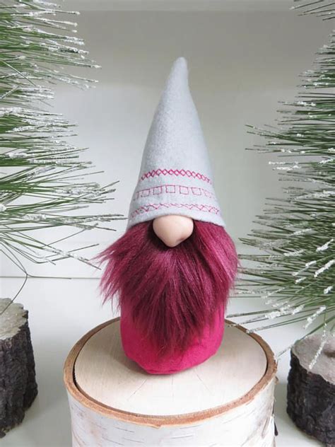 Scandinavian Gnome Swedish Tomte Handmade Gnomes Small Etsy Cute