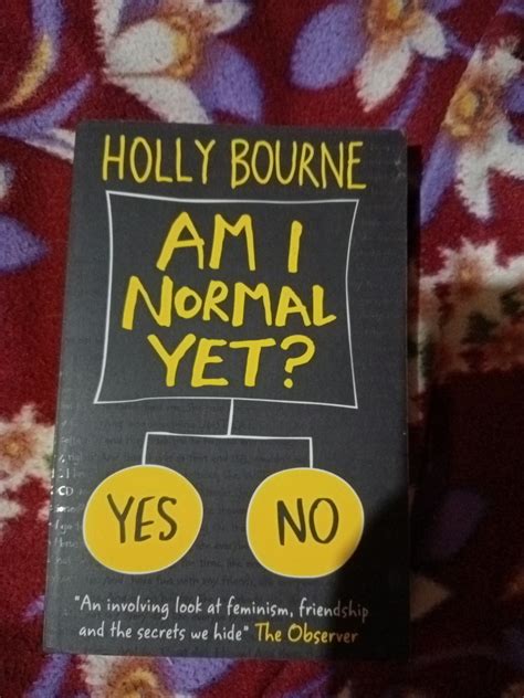 AM I NORMAL YET BY HOLLY BOURNE Hobbies Toys Books Magazines Fiction Non Fiction On